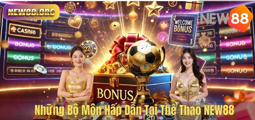 THỂ THAO Những Bộ Môn Hấp Dẫn Tại Thể Thao NEW88